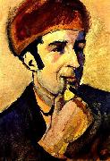 Portrait de Franz Marc August Macke